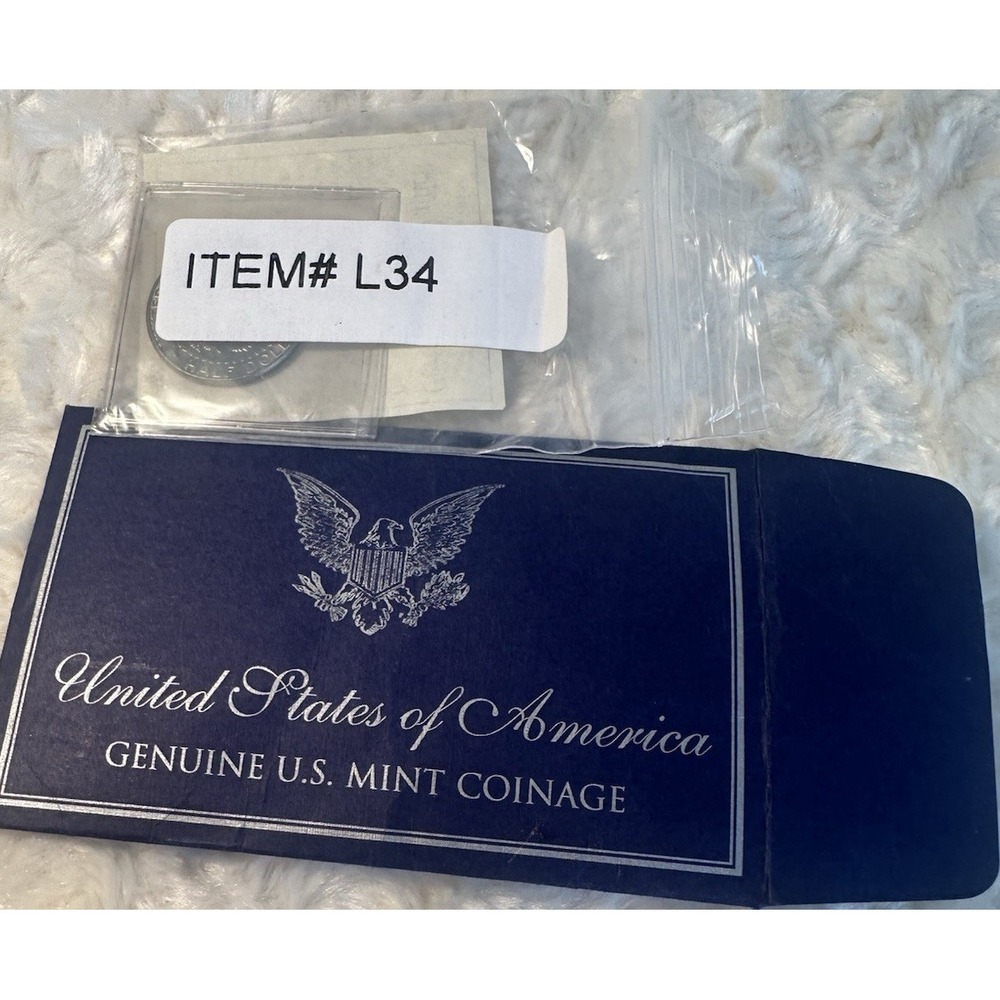 2000 Kennedy Half Dollar 50C Colorized Coin w/ Certificate of Authenticity